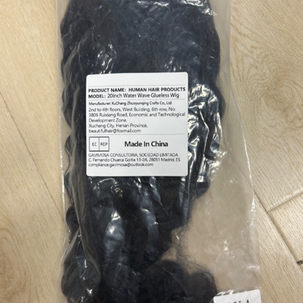 Deep Wave 3 Bundles With Closure - ผมลอนคลื่นลึกแบบมัด ผมแท้ไม่ผ่านการแปรรูป ผมลอนคลื่นแบบเปียก ผมมัดแบบเย็บสองชั้น ลอนลึก สีดำธรรมชาติ