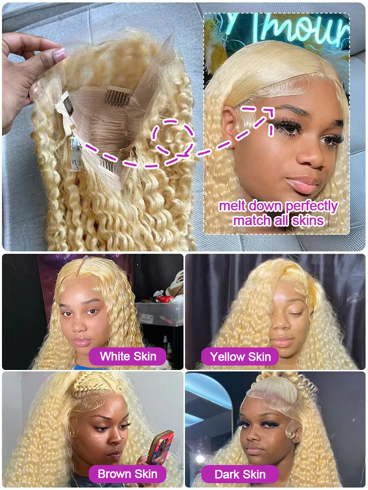 วิกผมแท้แบบลอนลึก 30 40 นิ้ว 1 - Water Wave Bulk Human Hair For Braiding บทวิจารณ์และราคา