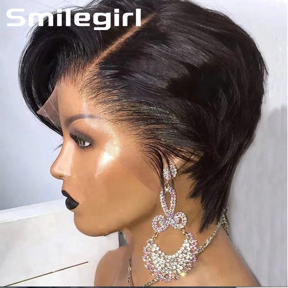 วิกผมสั้นราคาถูกแบบขายส่ง วิกผ - Short Pixie Cut Wig Human Hair Cheap บทวิจารณ์และราคา