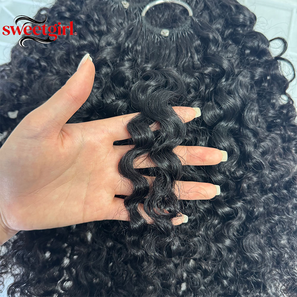 ผมหางม้าแบบ Afro Puff ขนาด 4-6 - Drawstring Afro Curly Puff Ponytail บทวิจารณ์และราคา