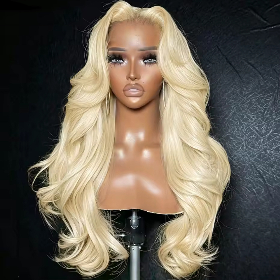 วิกผมลูกไม้ด้านหน้า 613 13x6 ผ - 613 Blonde Body Wave Lace Front Wig บทวิจารณ์และราคา