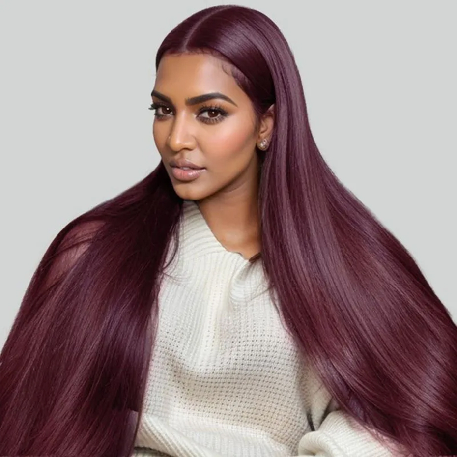 วิกผมแบบไม่ต้องใช้กาว 5x5 ผมแท - Lace Front Wigs บทวิจารณ์และราคา