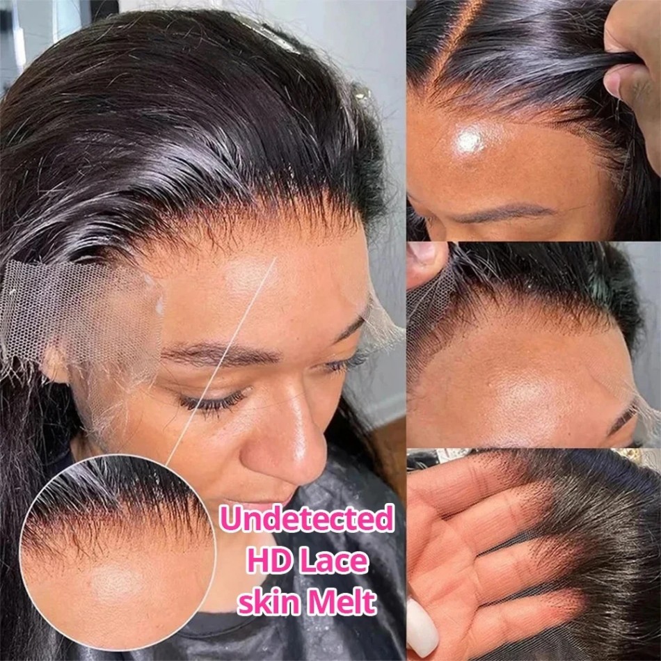 วิกผมมนุษย์แบบตรงไม่มีกาว ความ - Lace Front Wigs บทวิจารณ์และราคา